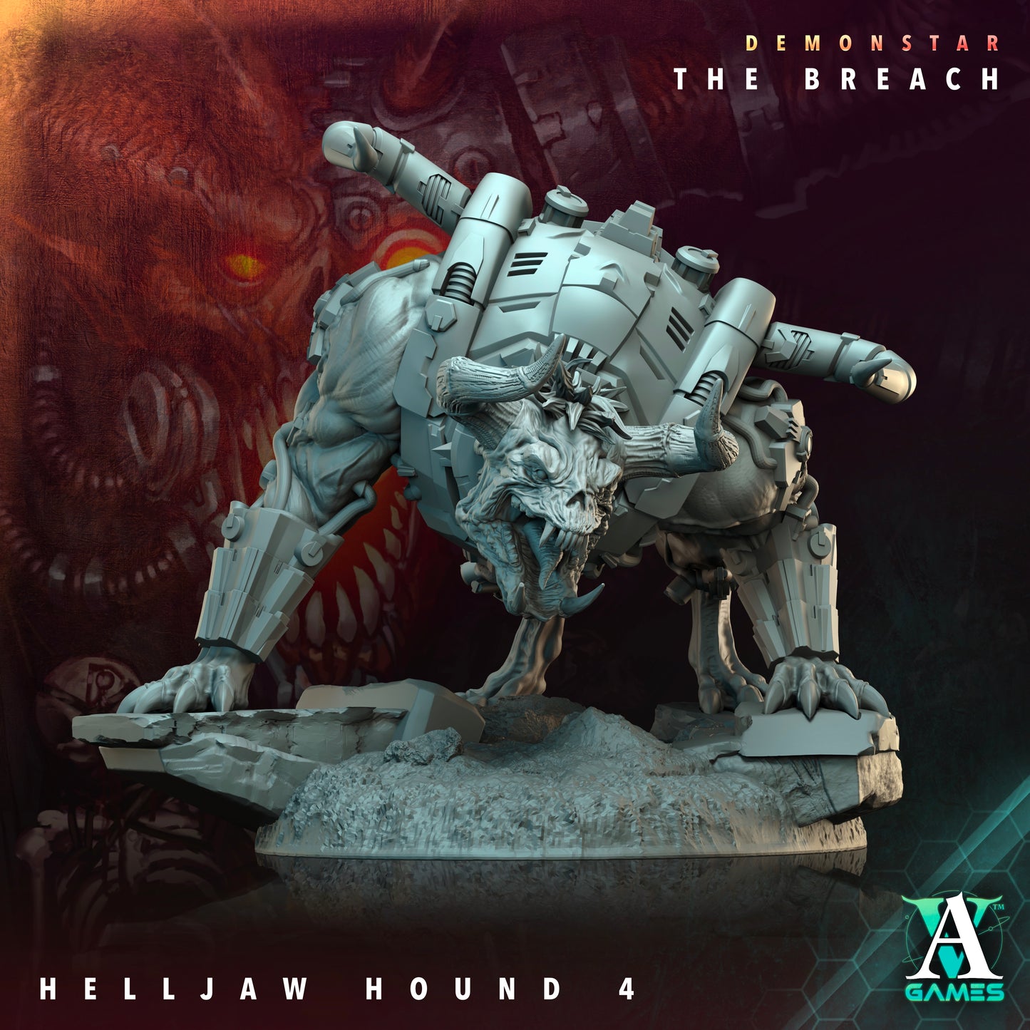 Helljaw Hound (5 poses)