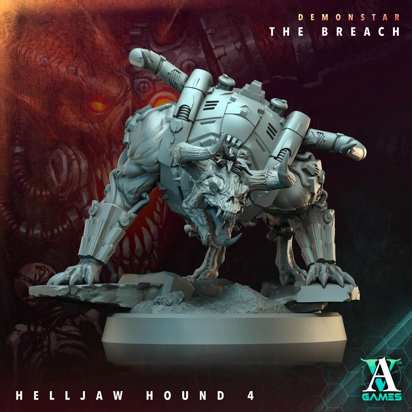 Helljaw Hound (5 poses)