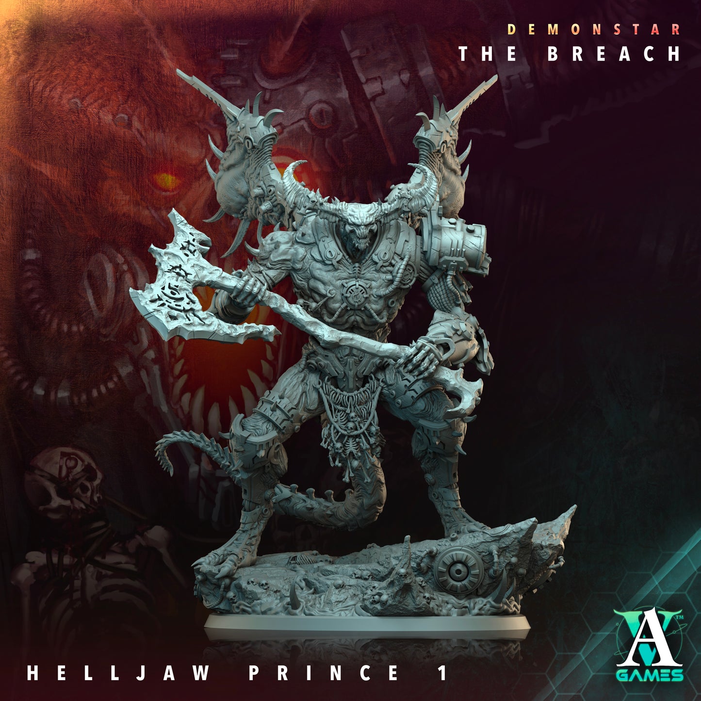 Helljaw Prince (4 poses)