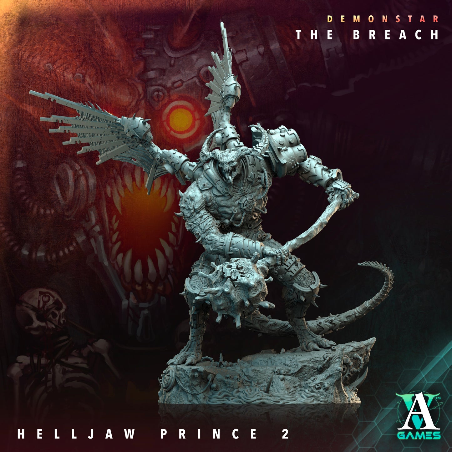 Helljaw Prince (4 poses)