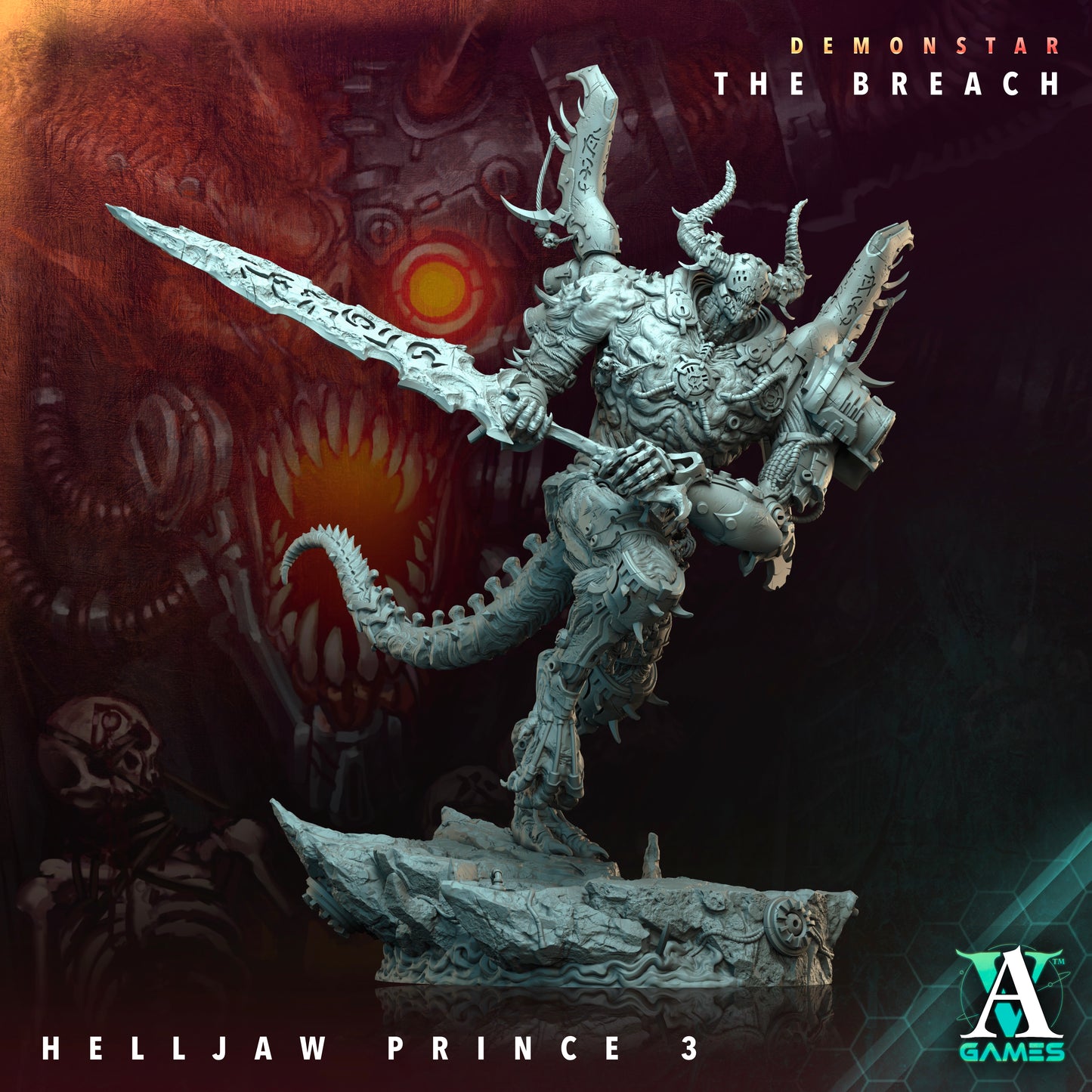 Helljaw Prince (4 poses)