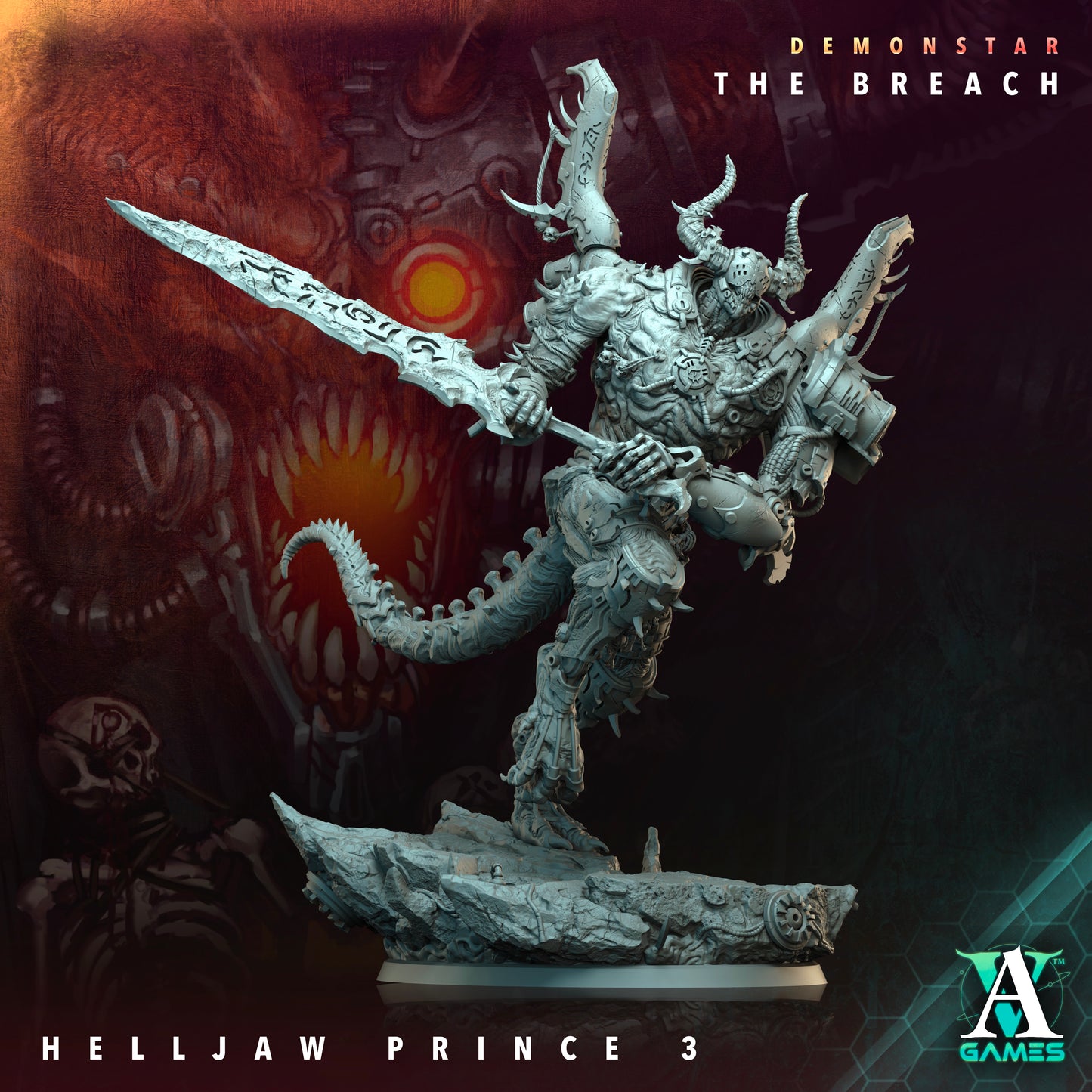 Helljaw Prince (4 poses)