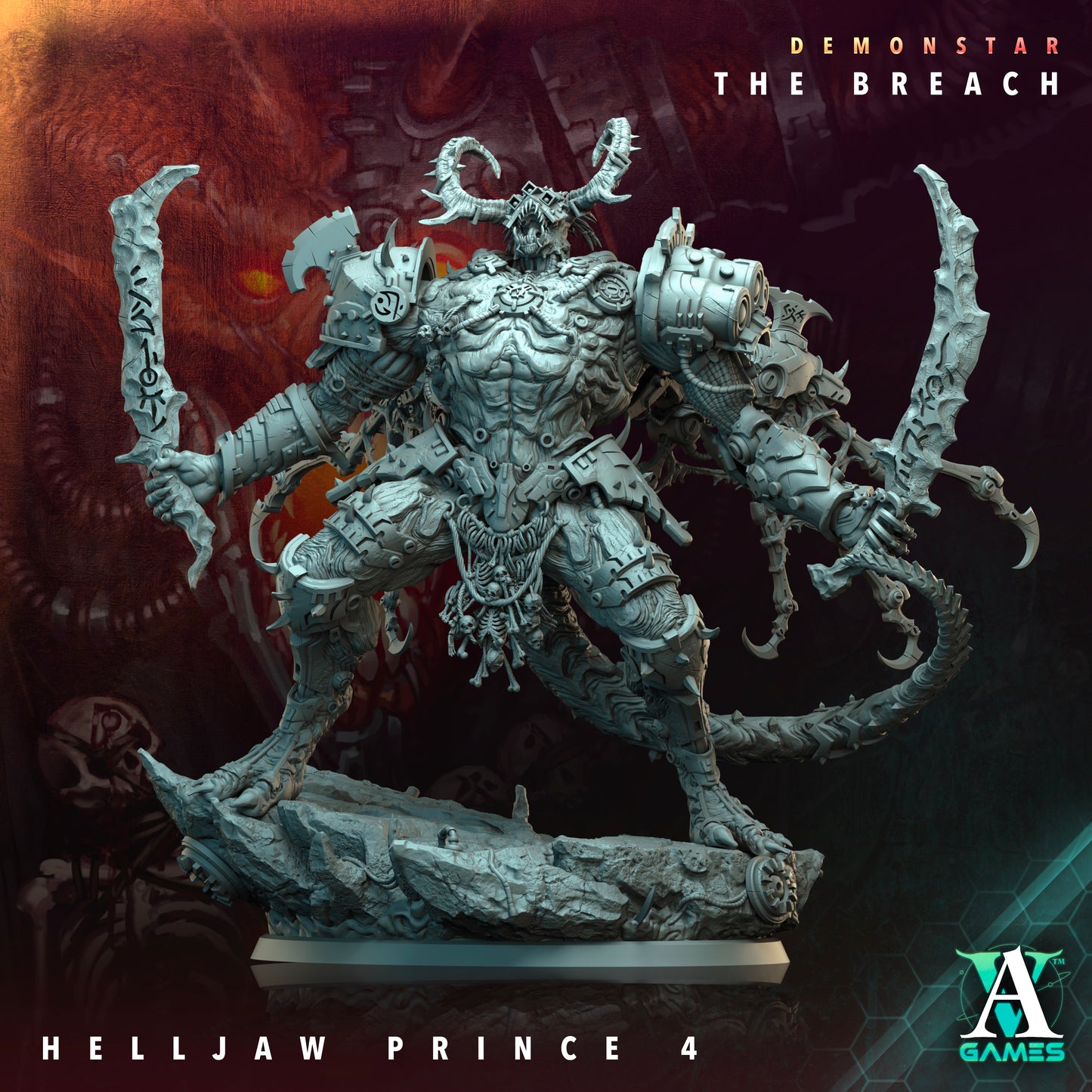 Helljaw Prince (4 poses)