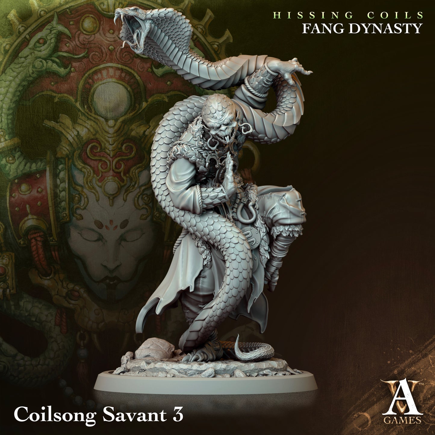 Coilsong Savant (4 poses)