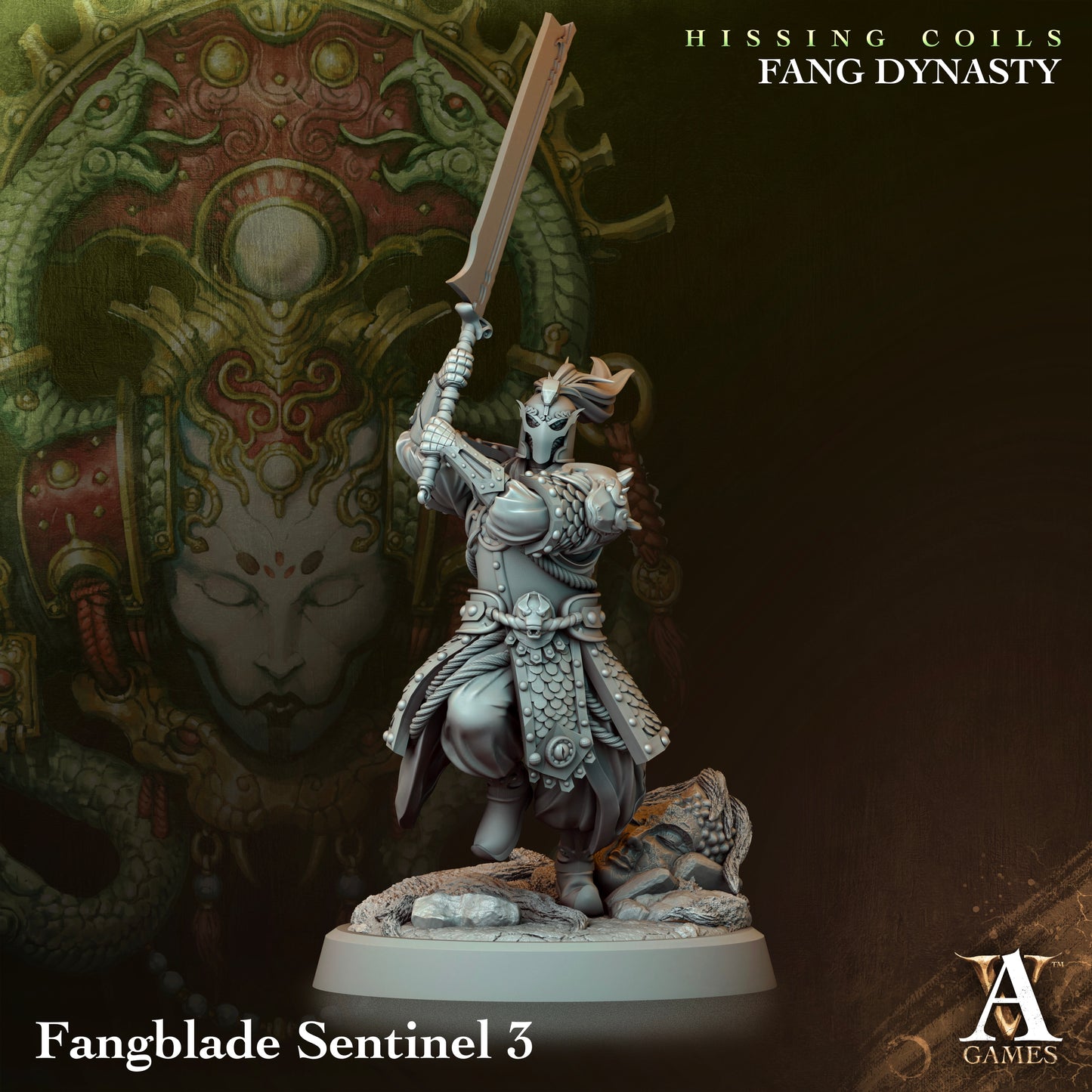 Fangblade Sentinel (4 Poses)