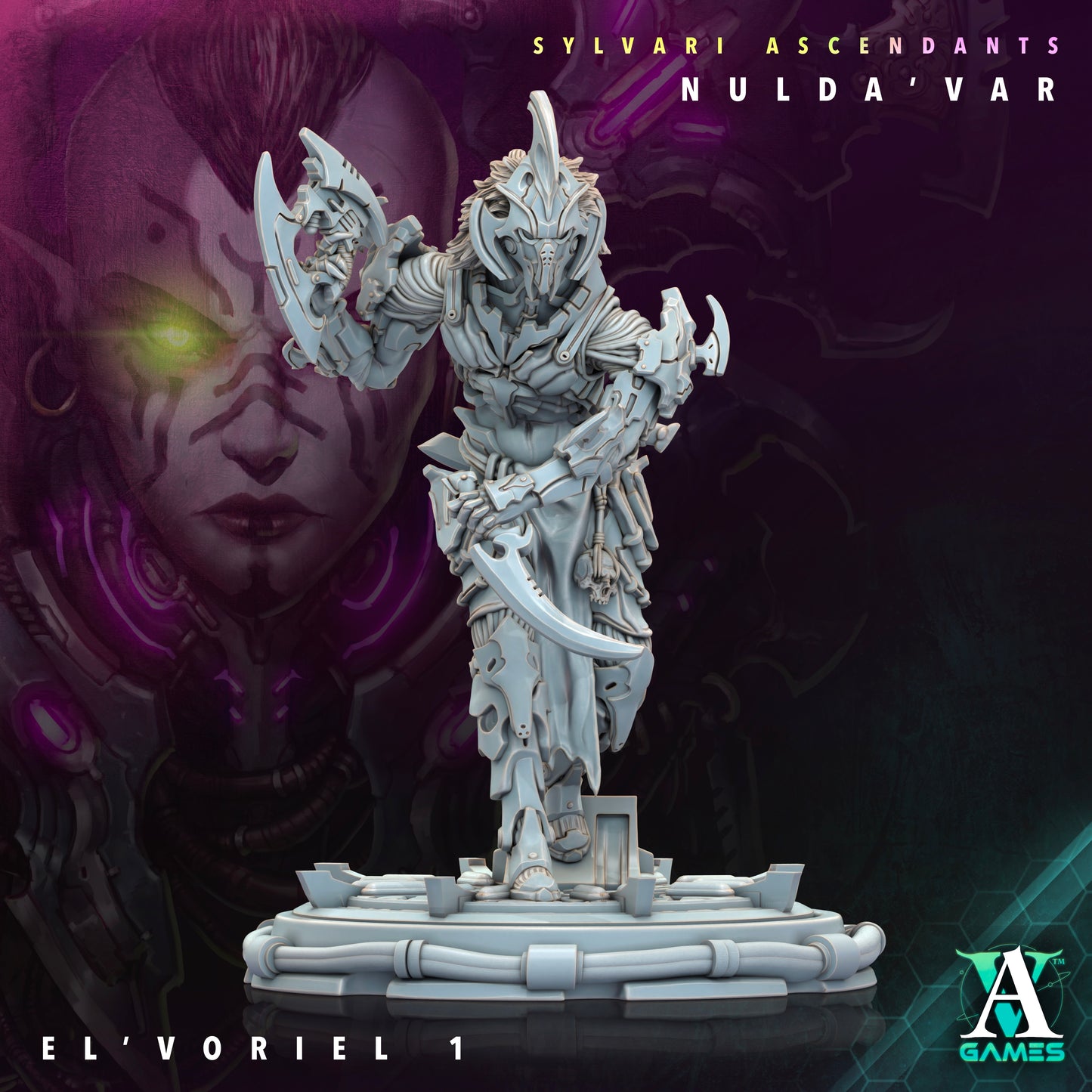 El Voriel (5 poses) Sylvari Ascendants