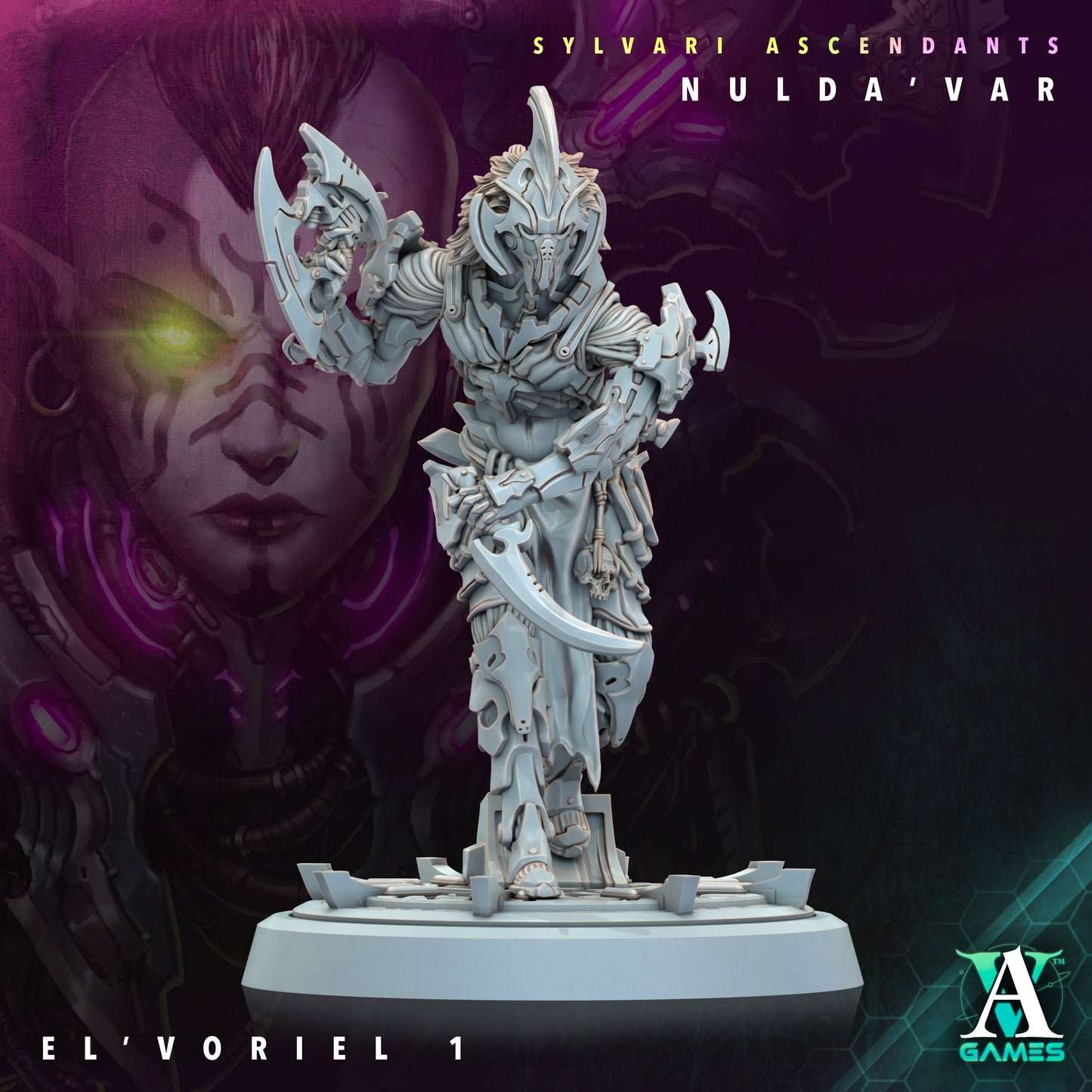 El Voriel (5 poses) Sylvari Ascendants