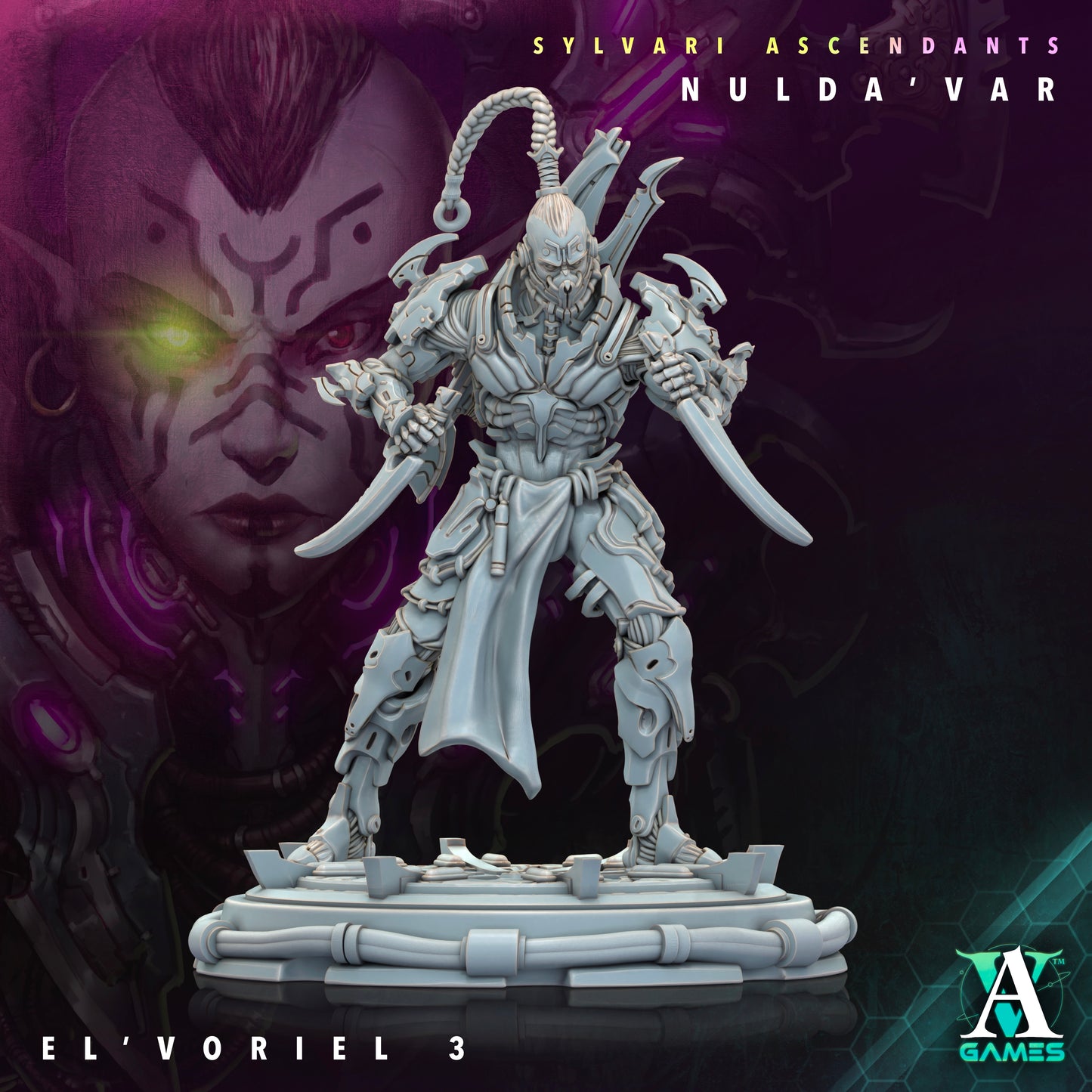 El Voriel (5 poses) Sylvari Ascendants