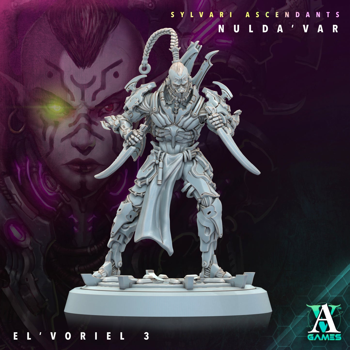 El Voriel (5 poses) Sylvari Ascendants