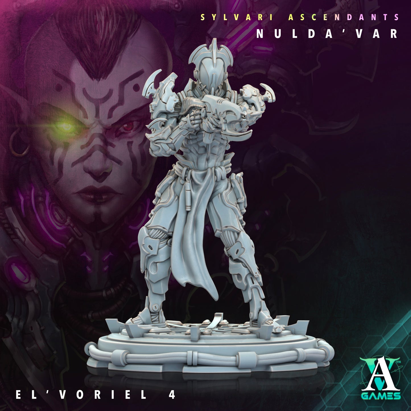 El Voriel (5 poses) Sylvari Ascendants