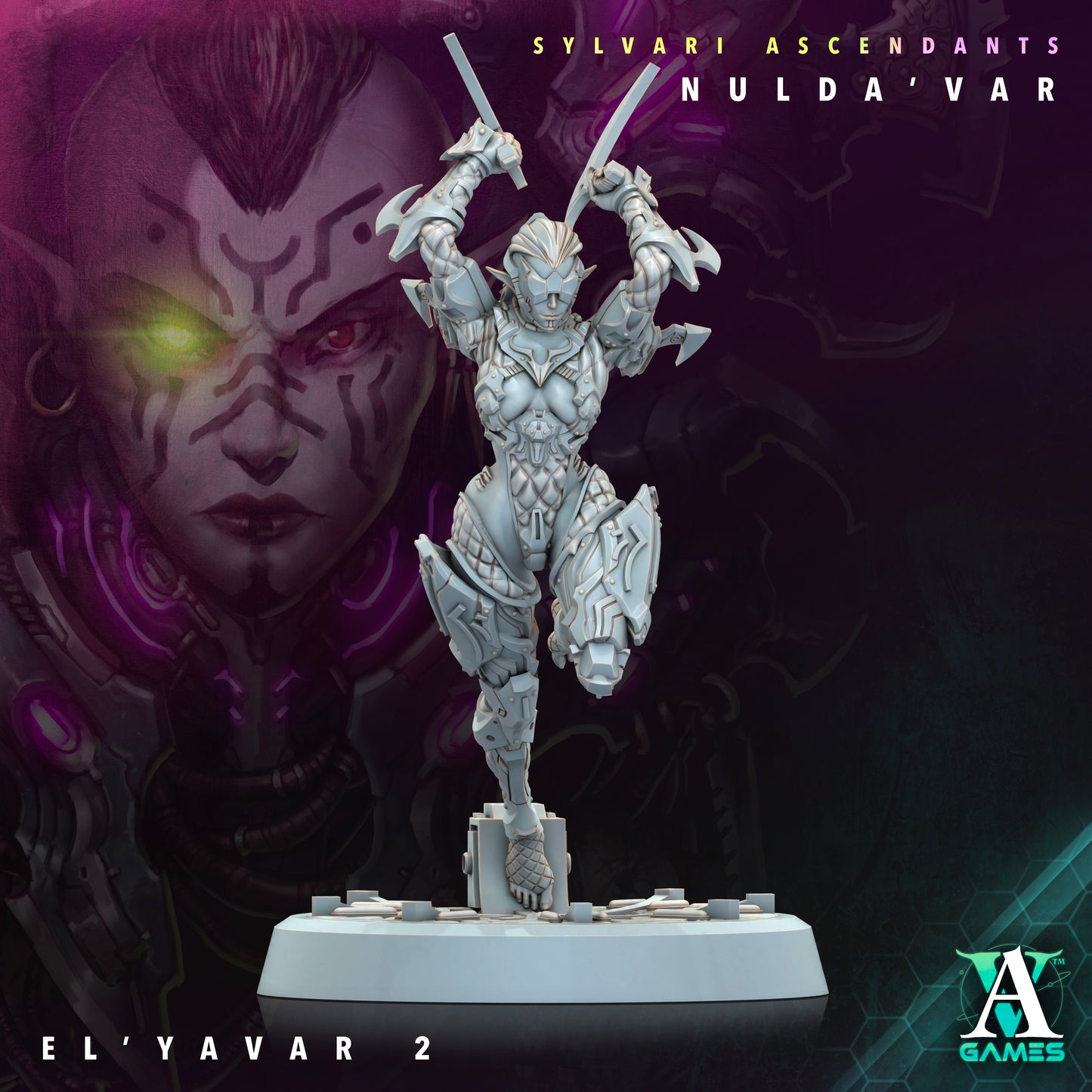 El Yavar (5 poses) Sylvari Ascendants