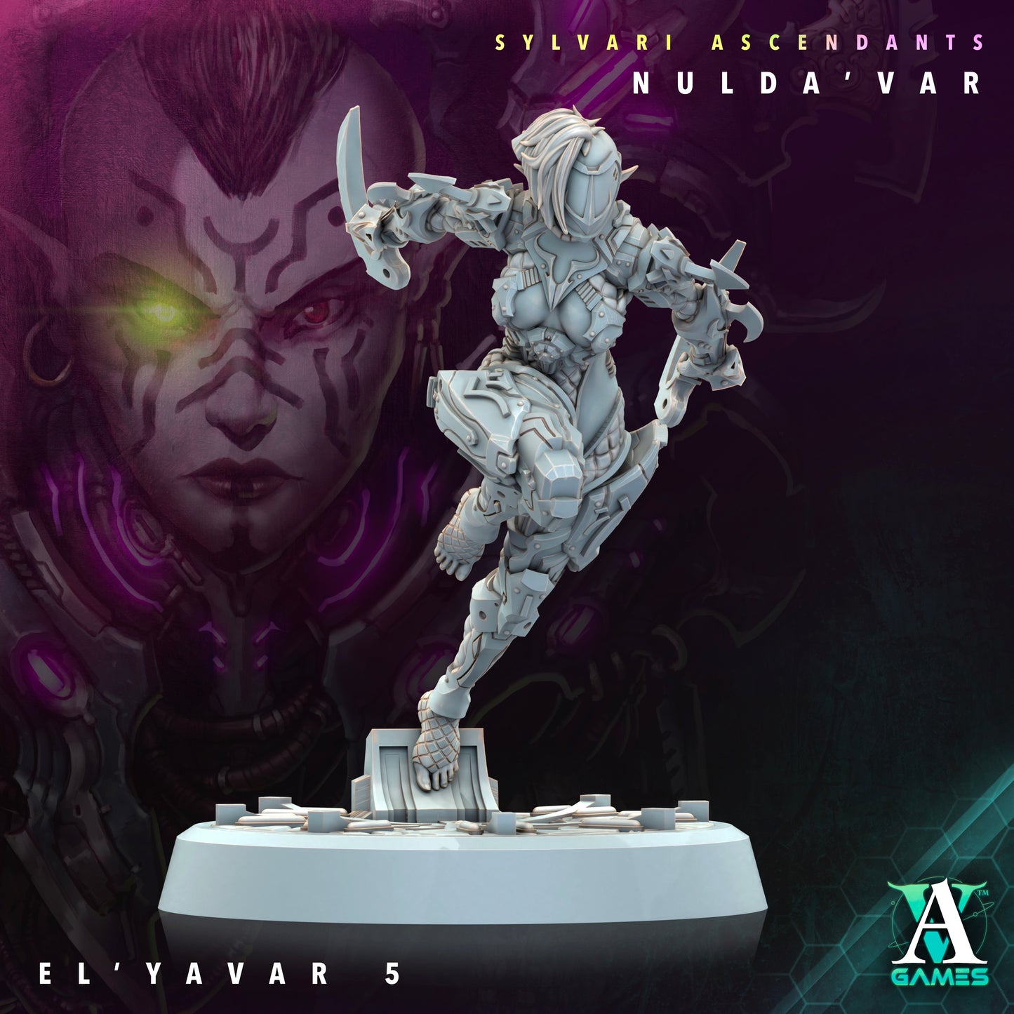 El Yavar (5 poses) Sylvari Ascendants